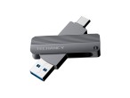 Techancy Flash Drive 128Gbusb 3.2 Dual Connectors Type-C And Type-A