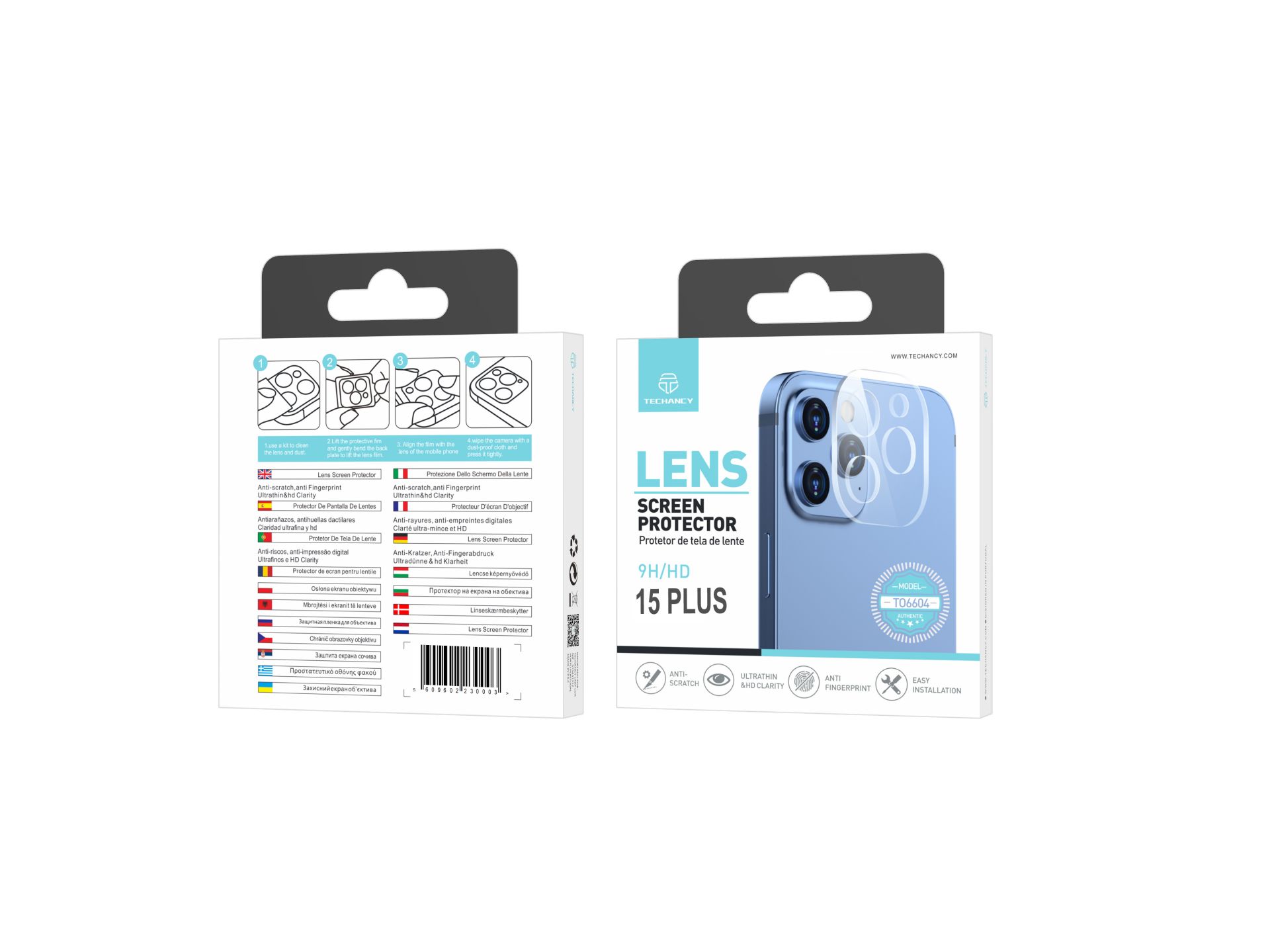 Funda Protectora Lente Iphone 15 Plus Funda Protectora Lente Iphone 15 Plus