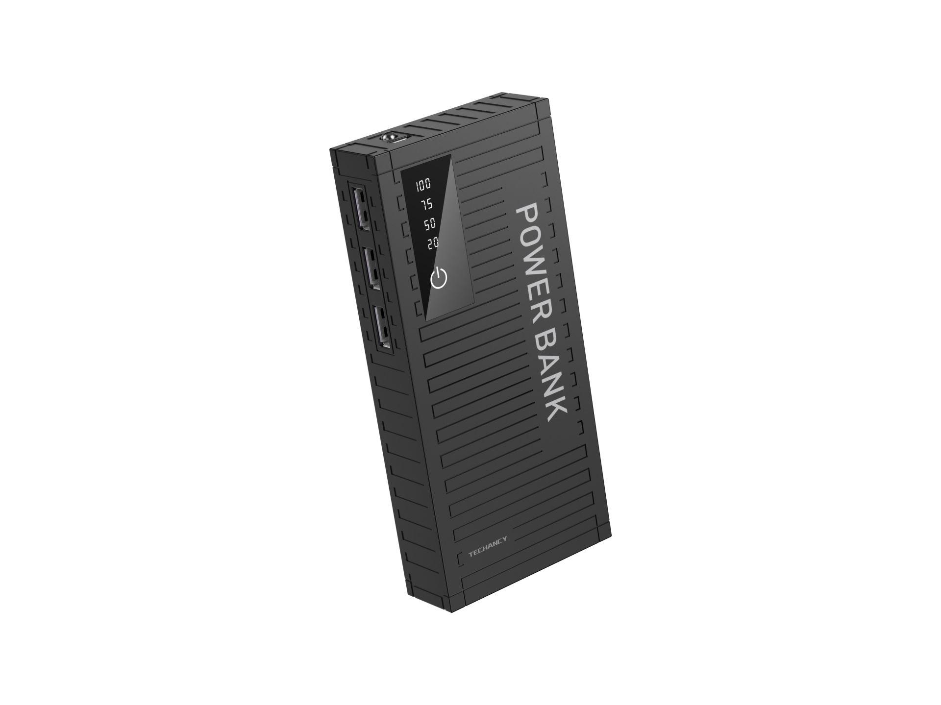 H40 Techancy Power Bank 5000Mah Preto H40 Techancy Power Bank 5000Mah Preto
