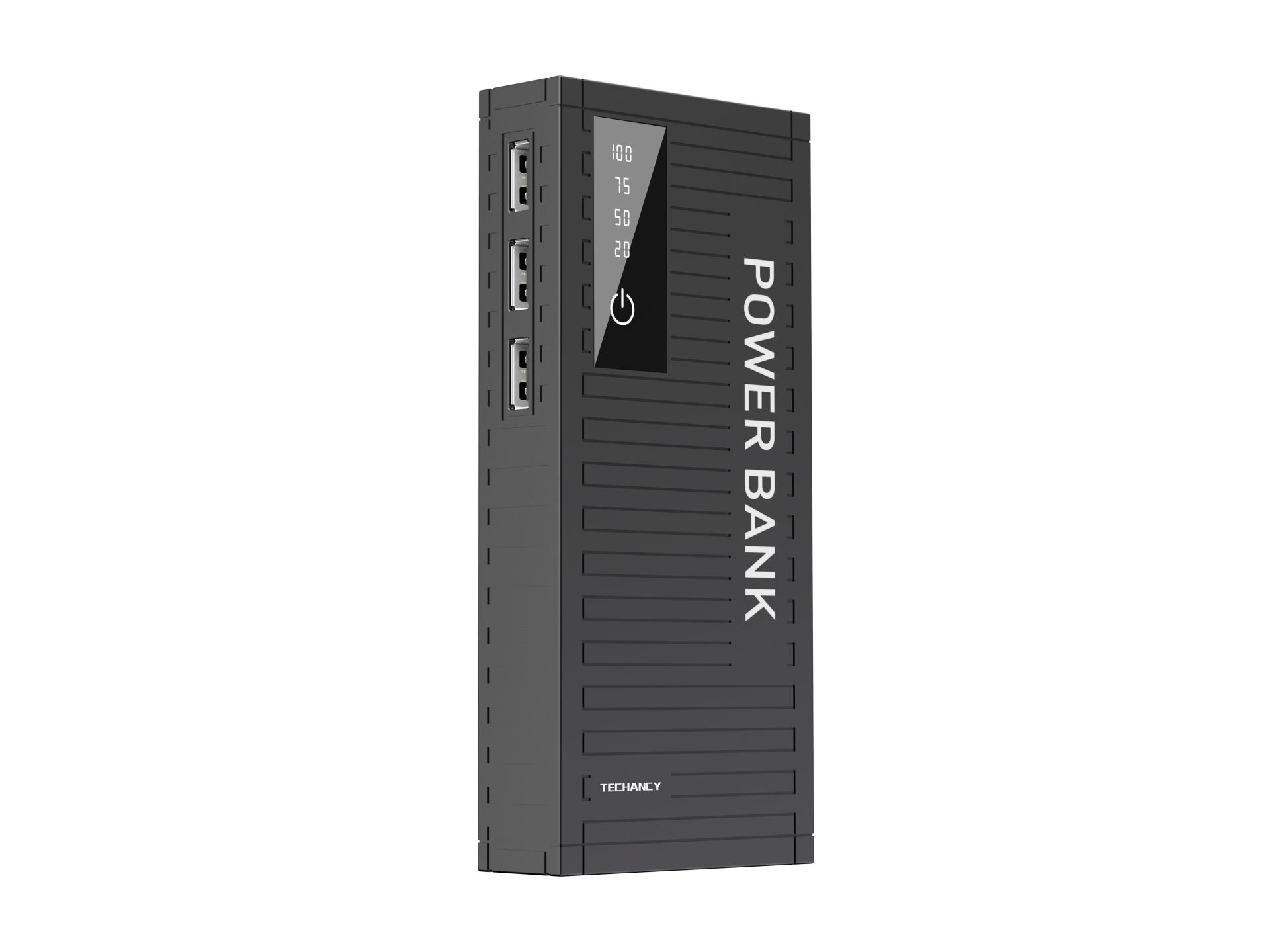 H40 Techancy Power Bank 5000Mah Preto H40 Techancy Power Bank 5000Mah Preto