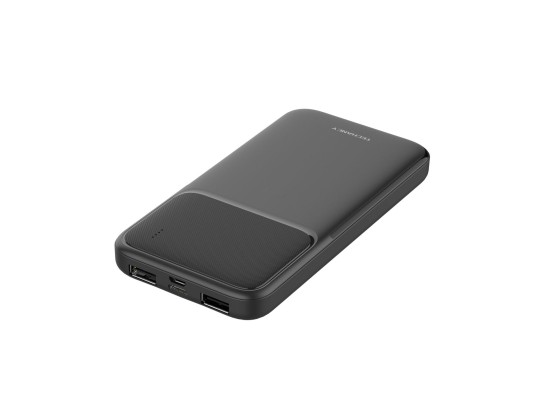 K6 Power Bank 10000Mah 10W Chargeur Rapide Noir