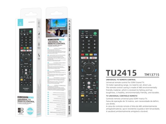 Sony Universal Branded Tv Controller