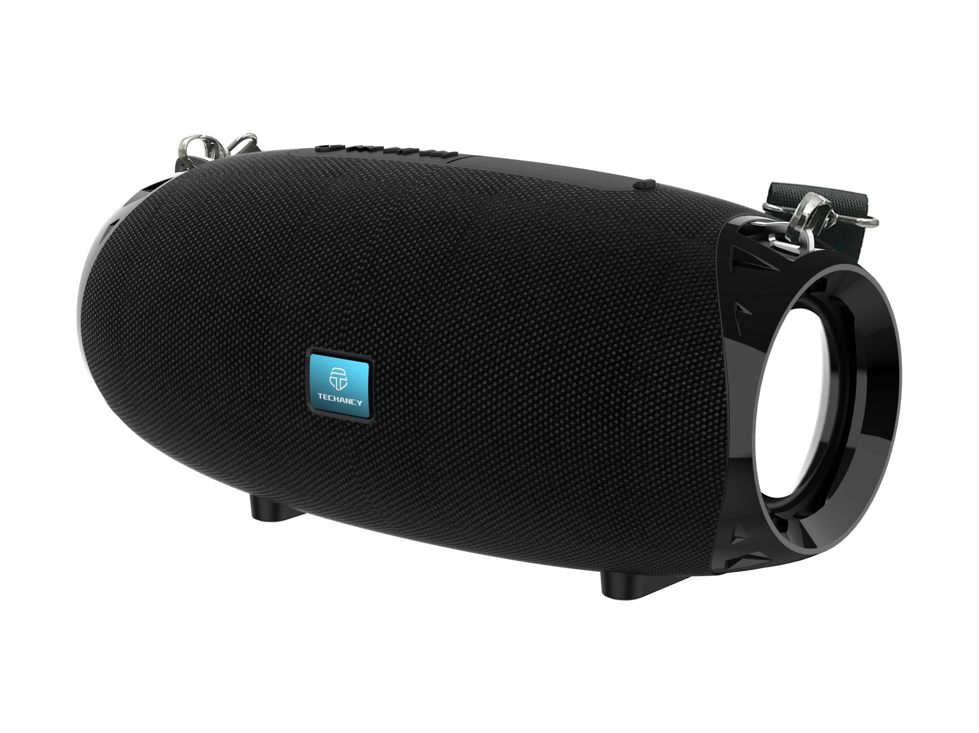 Techancy T534 Portable Wireless Speaker With Bluetooth And Integrated Battery Black Techancy T534 Portable Wireless Speaker With Bluetooth And Integrated Battery Black
