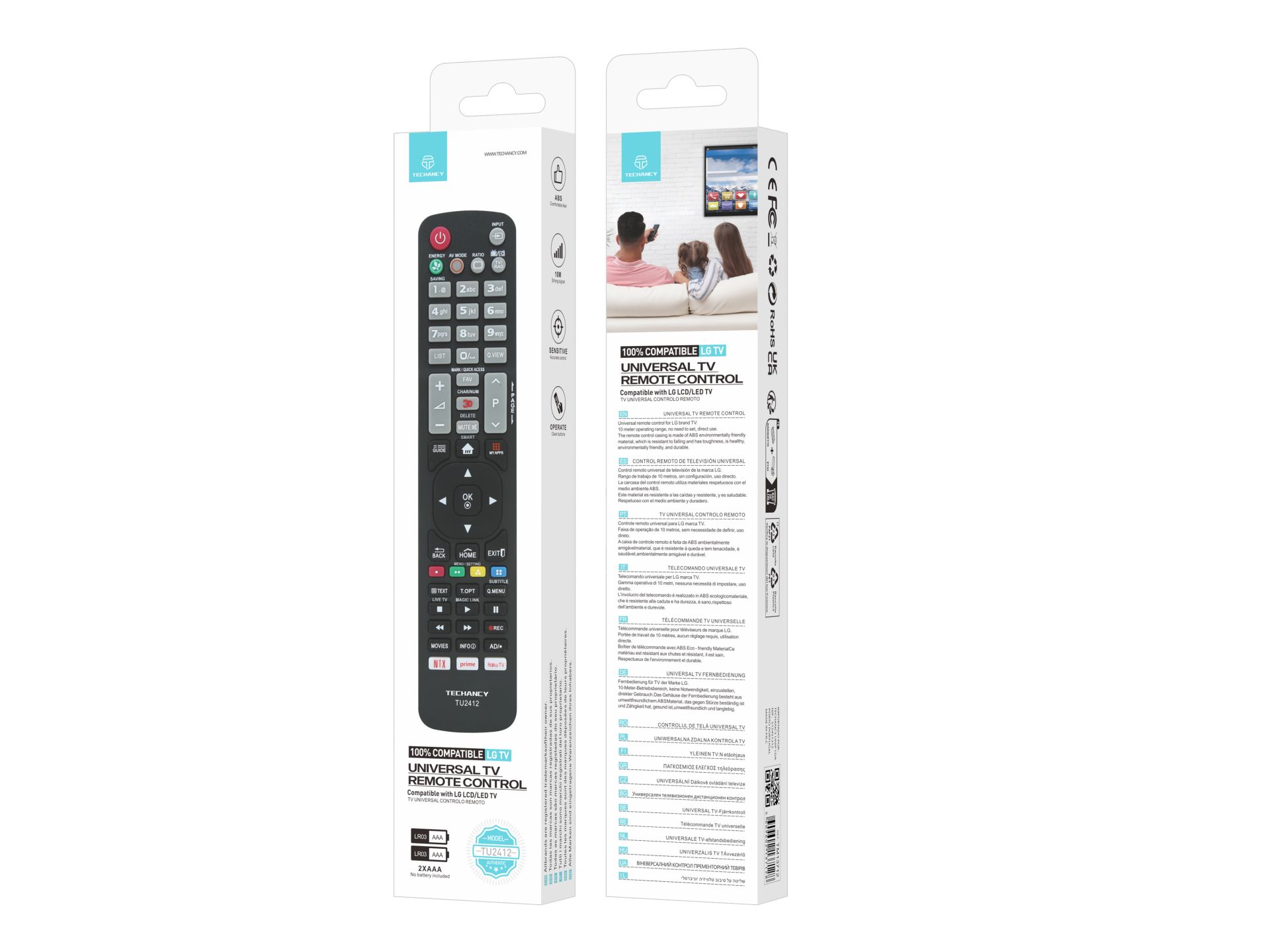 Universal Tv Remote Compatible With Lg Tv Brand