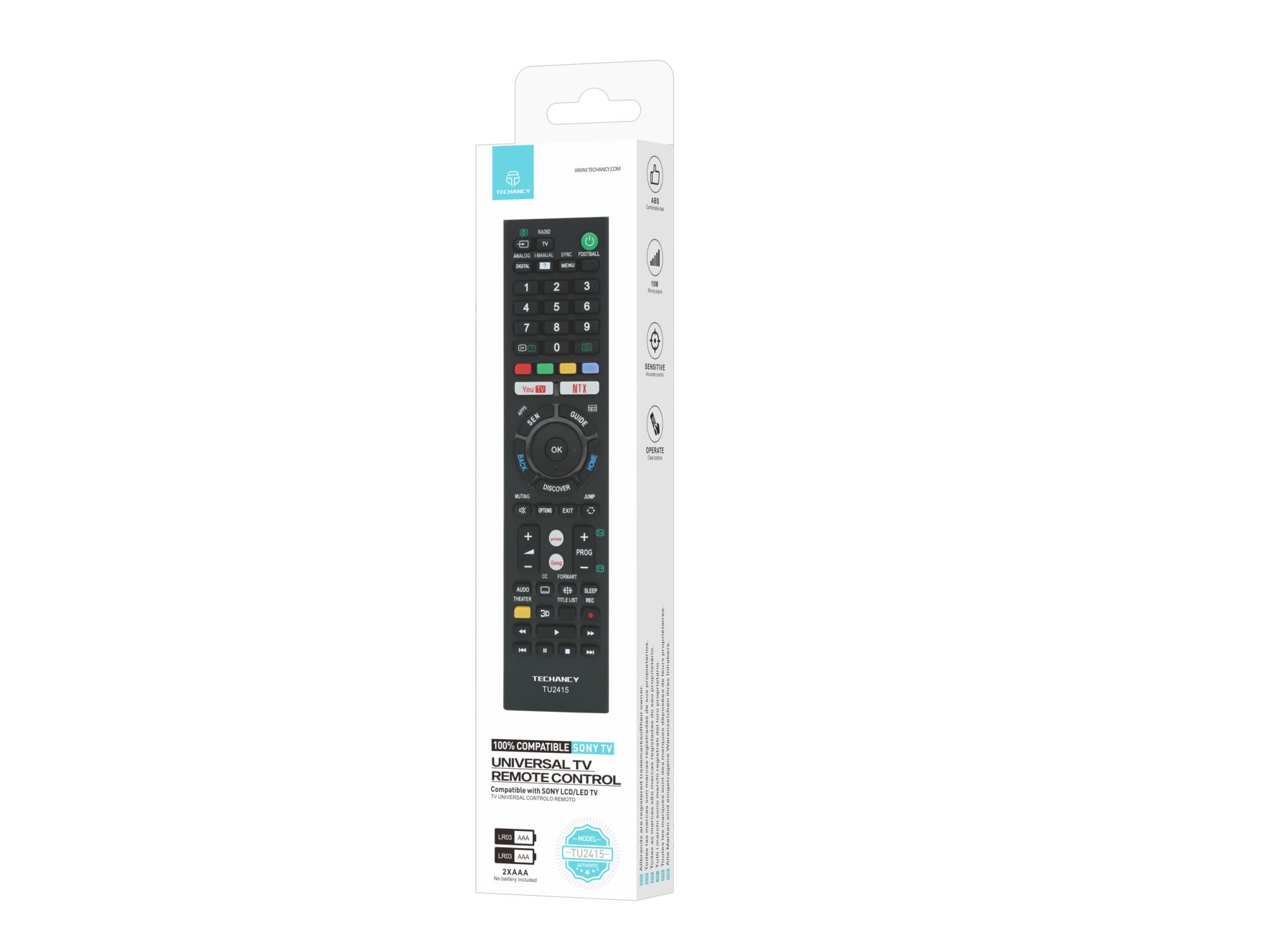 Sony Universal Branded Tv Controller
