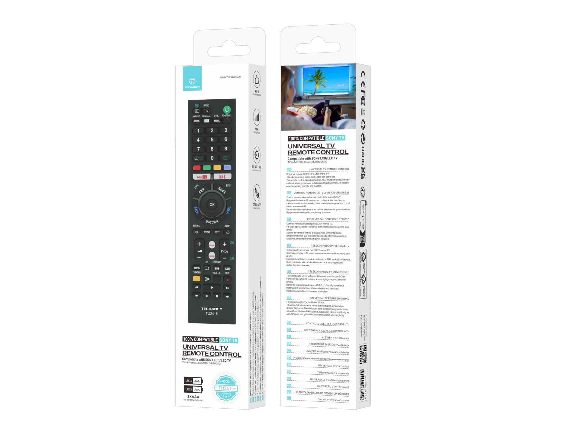 Sony Universal Branded Tv Controller
