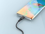 Techancy Cavo dati Usb C 1,2 M Nero 2,4 A