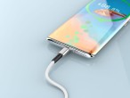 Techancy Cabo De Dados Usb C 1,2 M Branco 2,4 A