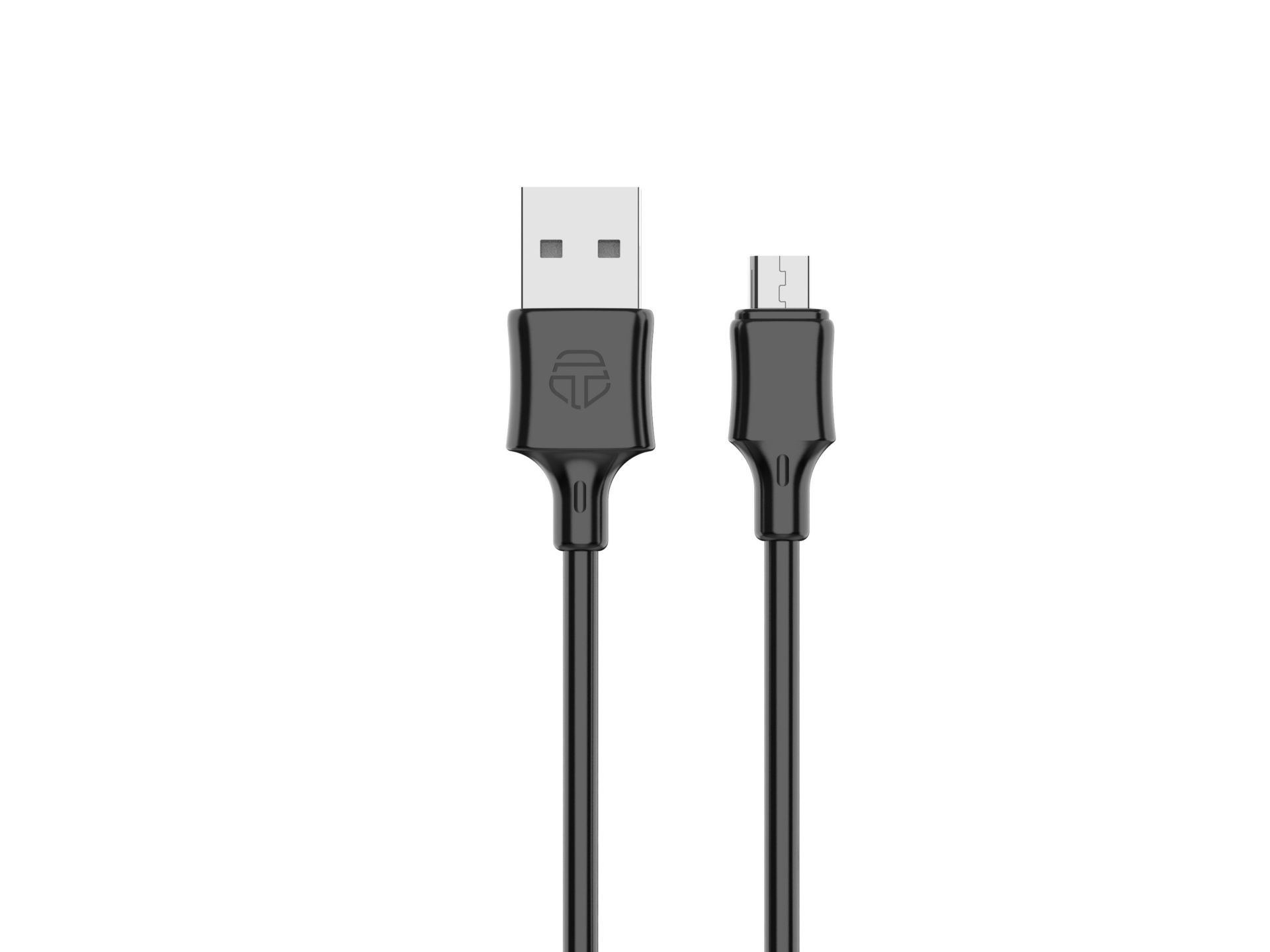 Techancy Cabo De Dados Em Pvc 3M Microusb Preto 2.4A Techancy Cabo De Dados Em Pvc 3M Microusb Preto 2.4A