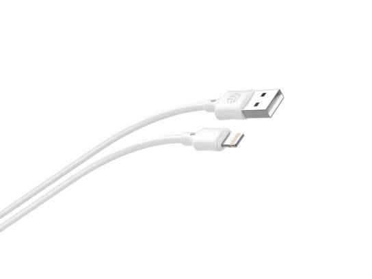 Techancy 3M Lightning Pvc Datenkabel Weiß 2.4A Techancy 3M Lightning Pvc Datenkabel Weiß 2.4A