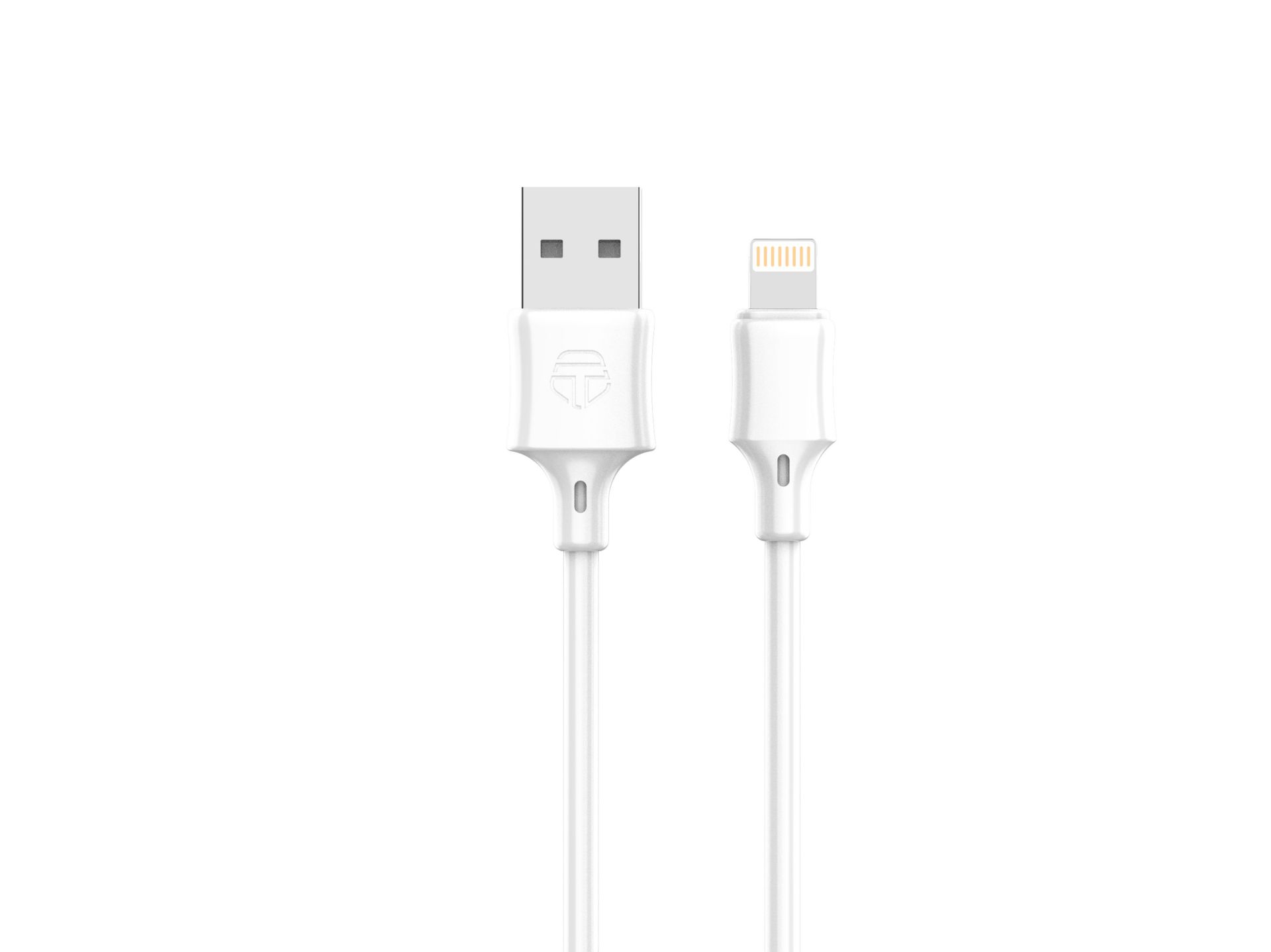 Techancy 3M Lightning Pvc Datenkabel Weiß 2.4A Techancy 3M Lightning Pvc Datenkabel Weiß 2.4A