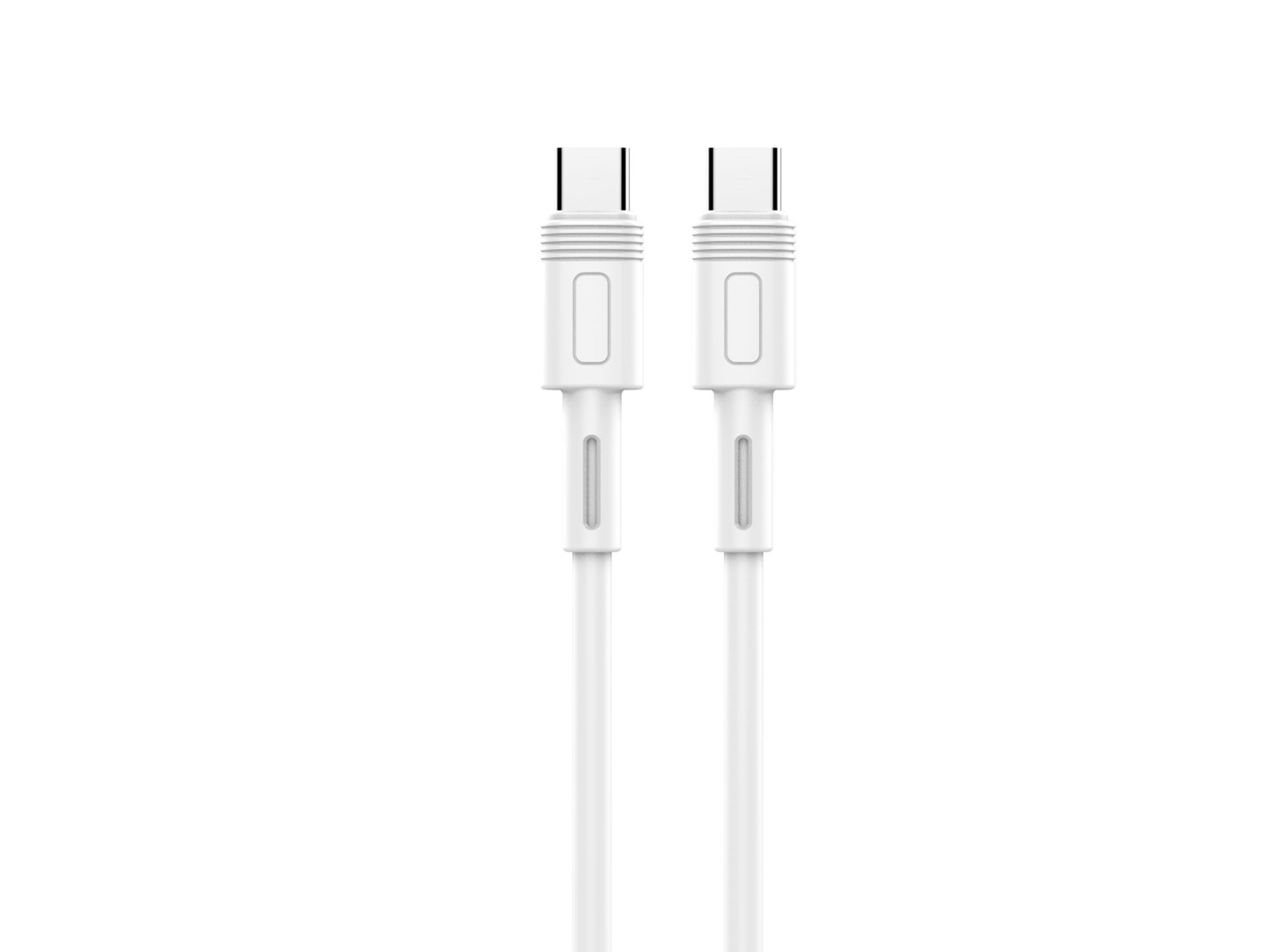 Techancy J27 Pd Flash Charging Cable Usb-C To Usb-C White 60W 1.5M Techancy J27 Pd Flash Charging Cable Usb-C To Usb-C White 60W 1.5M