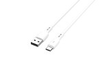 Techancy Cabo Usb C Curto De 30 Cm, Carregamento Rapido 2.4A Branco