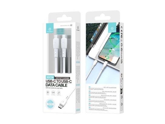 Techancy Usb C To Usb C Short 30cm Fast Charging Cable Techancy Usb C To Usb C Short 30cm Fast Charging Cable