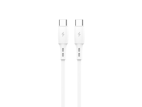 Techancy Usb C To Usb C Short 30cm Fast Charging Cable