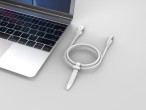 Techancy Usb C Kabel 3A Typ C Usb Kabel, Langlebiges Typ C Schnellladekabel Kompatibel mit Samsung G