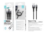 Techancy Cable Usb Compatible Con Iphone, Lightning Cable De Carga Rpida Compatible Con Iphone 13 1