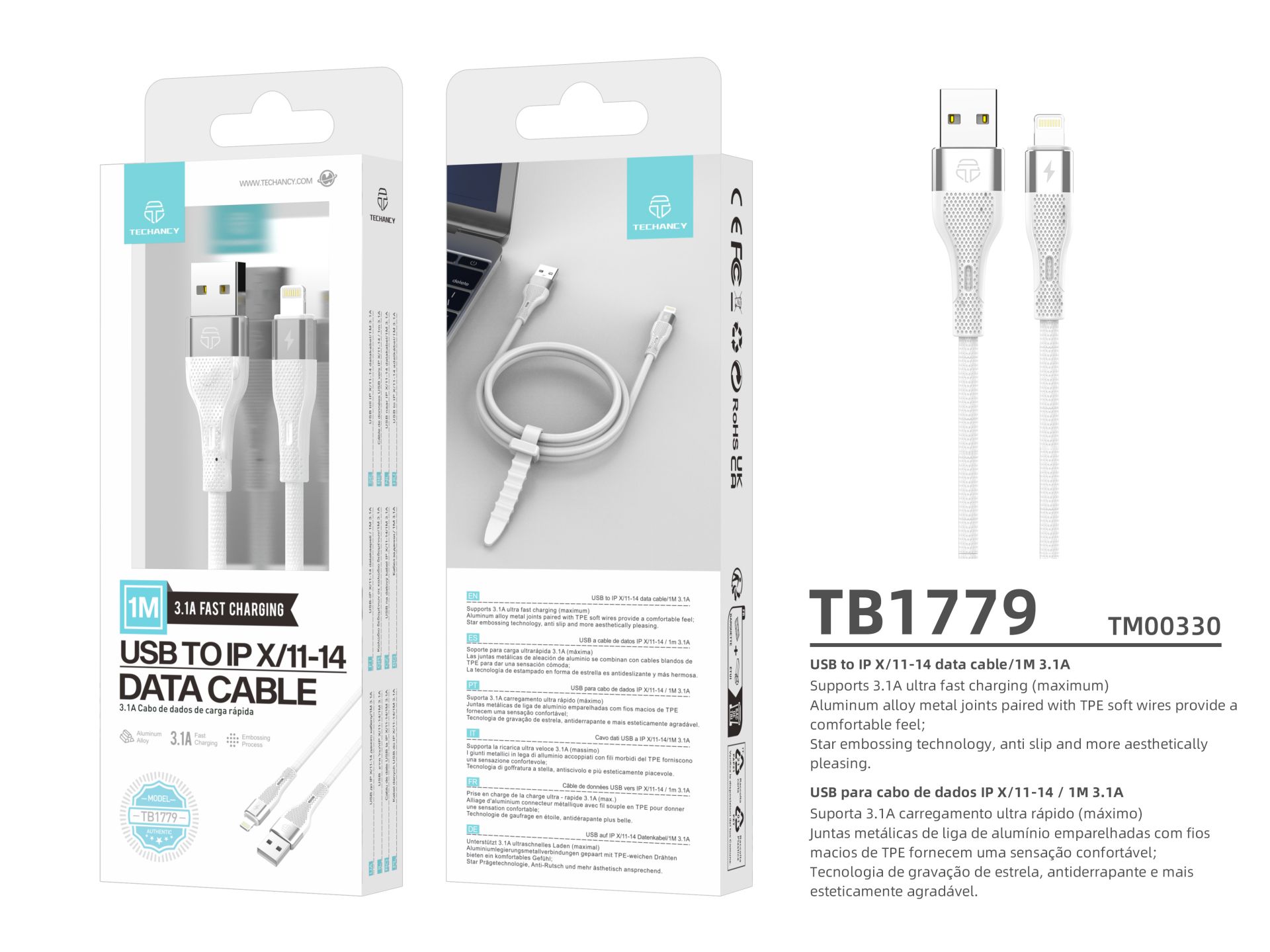 Techancy Usb Cable Compatible With Iphone, Lightning Fast Charging Cable Compatible With Iphone 13 1 Techancy Usb Cable Compatible With Iphone, Lightning Fast Charging Cable Compatible With Iphone 13 1