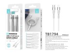Techancy Cable USB C a Lightning , Compatible Con Iphone 14 Plus/14 Pro/13/12 Pro/11, Ipad Pro 12.9 