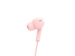 Techancy Cuffie Macaron 3Geracao 3.5Mm Controllo del filo 1.2M Rosa