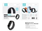 Techancy Silicone Wristband Mi7 Black