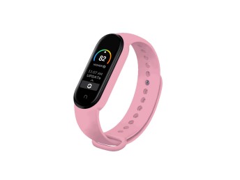 Techancy Silicone Wristband Mi7 Pink