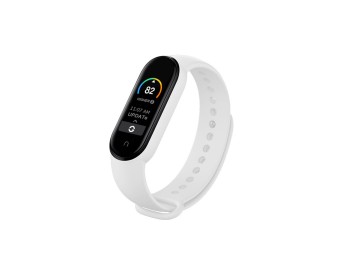 Techancy Silicone Wristband Mi7 White
