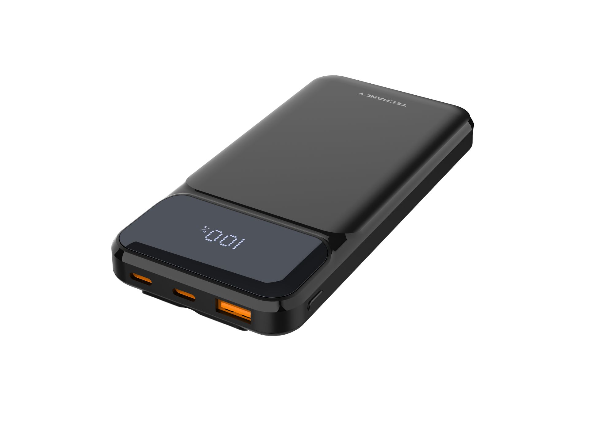 Techancy power bank avec cable usb-c ,lightning ,usb ,TF2782 22.5w noir Techancy power bank avec cable usb-c ,lightning ,usb ,TF2782 22.5w noir