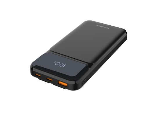Techancy power bank avec cable usb-c ,lightning ,usb ,TF2782 22.5w noir Techancy power bank avec cable usb-c ,lightning ,usb ,TF2782 22.5w noir