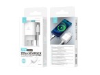 Techancy 33W Fast Usb-C Charger PD ,With Usb-C To Lightning Cable White