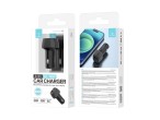 Cargador de coche Techancy 48W,Usb+Usb-C TC6432 Negro