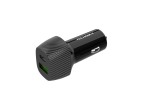 Techancy Carregador De Carro 48W,Usb+Usb-C TC6432 Preto