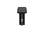 Techancy Caricatore da auto 48W, Usb+Usb-C TC6432 Nero