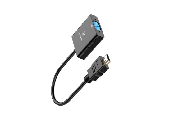 Techancy Cavo di conversione da Hdmi a Vga TL7325 Nero
