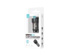 Techancy Carregador De Carro 51W,Usb+Usb-C TC6424 Preto