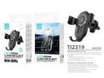 Techancy Support pour tlphone de voiture Gravity TI2319 Noir