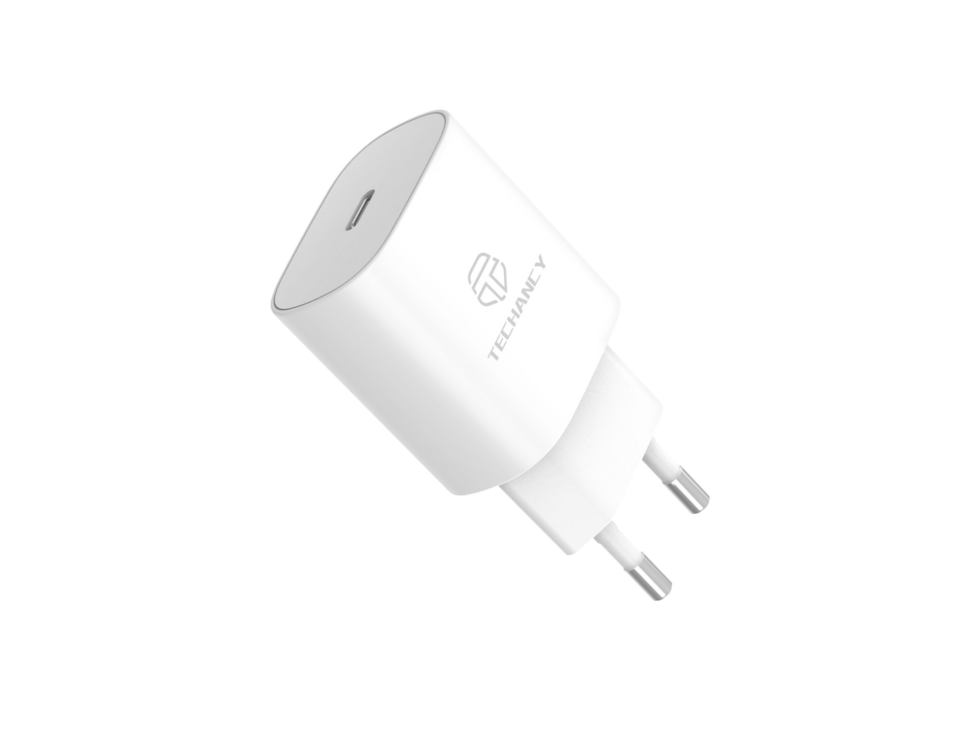 25W Pd chargeur super rapide blanc
