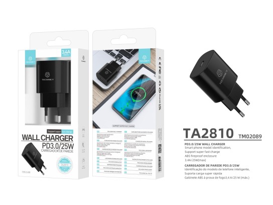 25W Pd Super fast charger black 25W Pd Super fast charger black