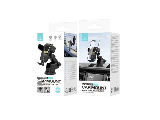 Techancy Universal Mobile Phone Holder Black/Gold Techancy Universal Mobile Phone Holder Black/Gold