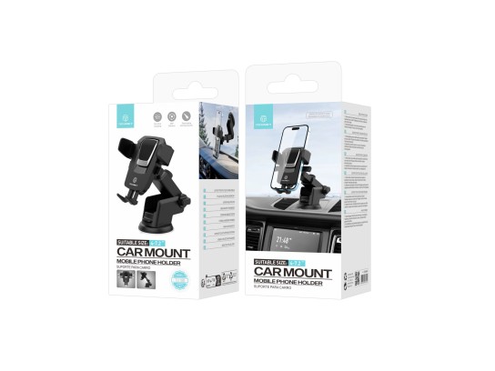 Techancy Soporte Universal Para Móvil Negro/Plateado Techancy Soporte Universal Para Móvil Negro/Plateado