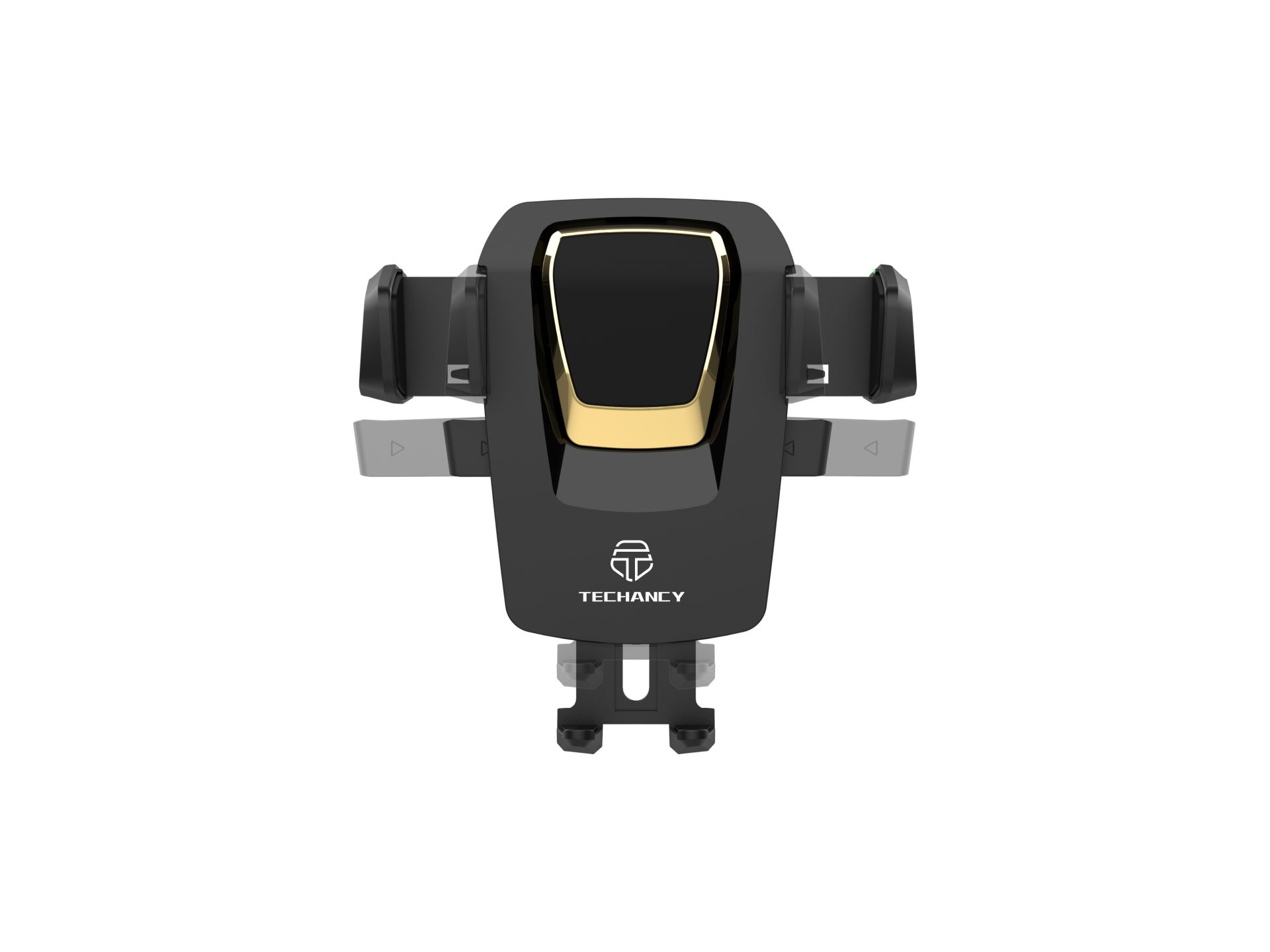 Techancy Universal Mobile Phone Holder Black/Gold Techancy Universal Mobile Phone Holder Black/Gold