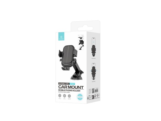 Techancy Mobile Car Holder, Soporte Ajustable Con Ventosa Fuerte Y Rotación De 360° Libera Todos Los Techancy Mobile Car Holder, Soporte Ajustable Con Ventosa Fuerte Y Rotación De 360° Libera Todos Los