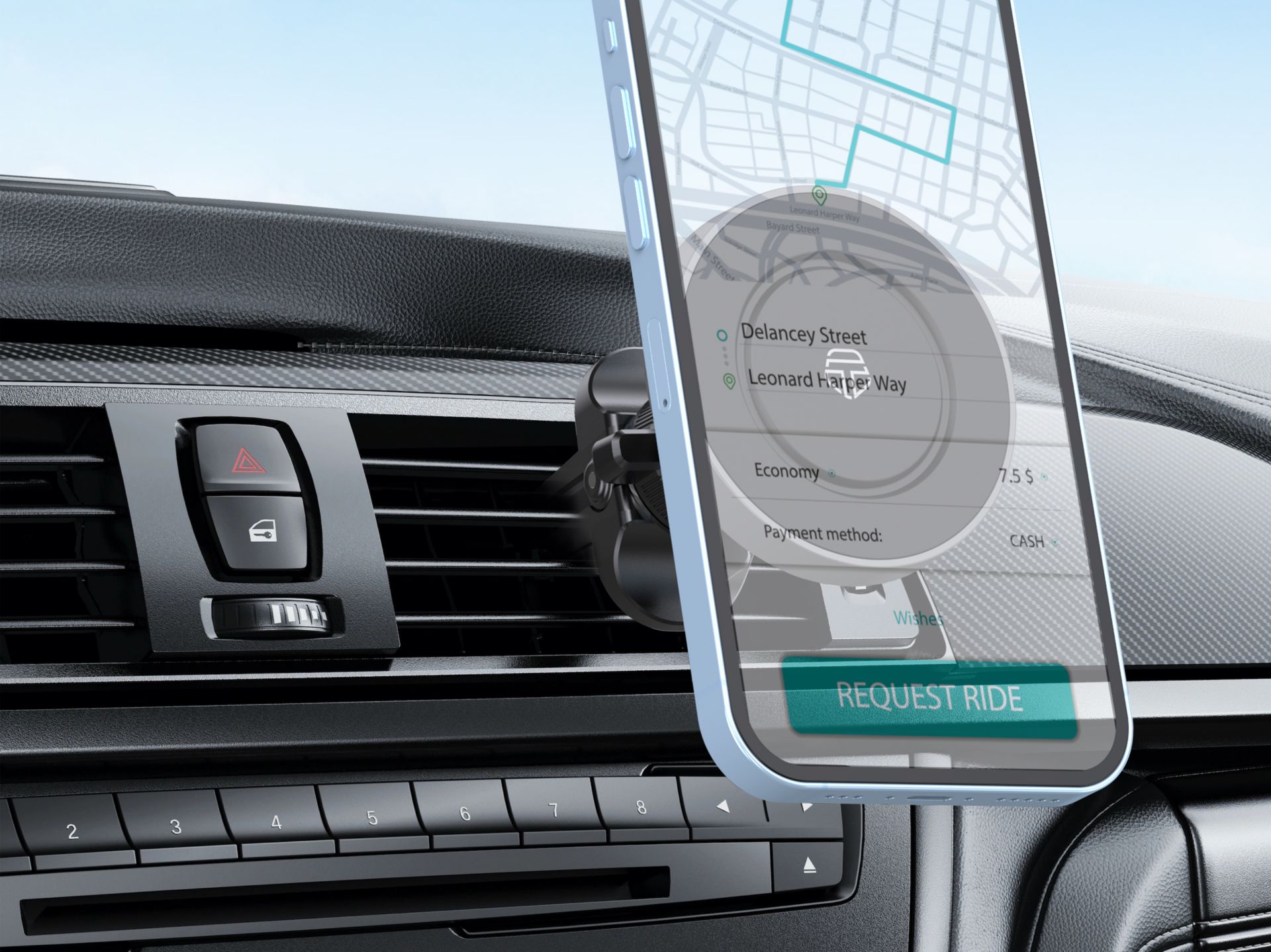 Magnetic Car Holder Compatible with Magsafe Magnetic Car Holder Compatible with Magsafe