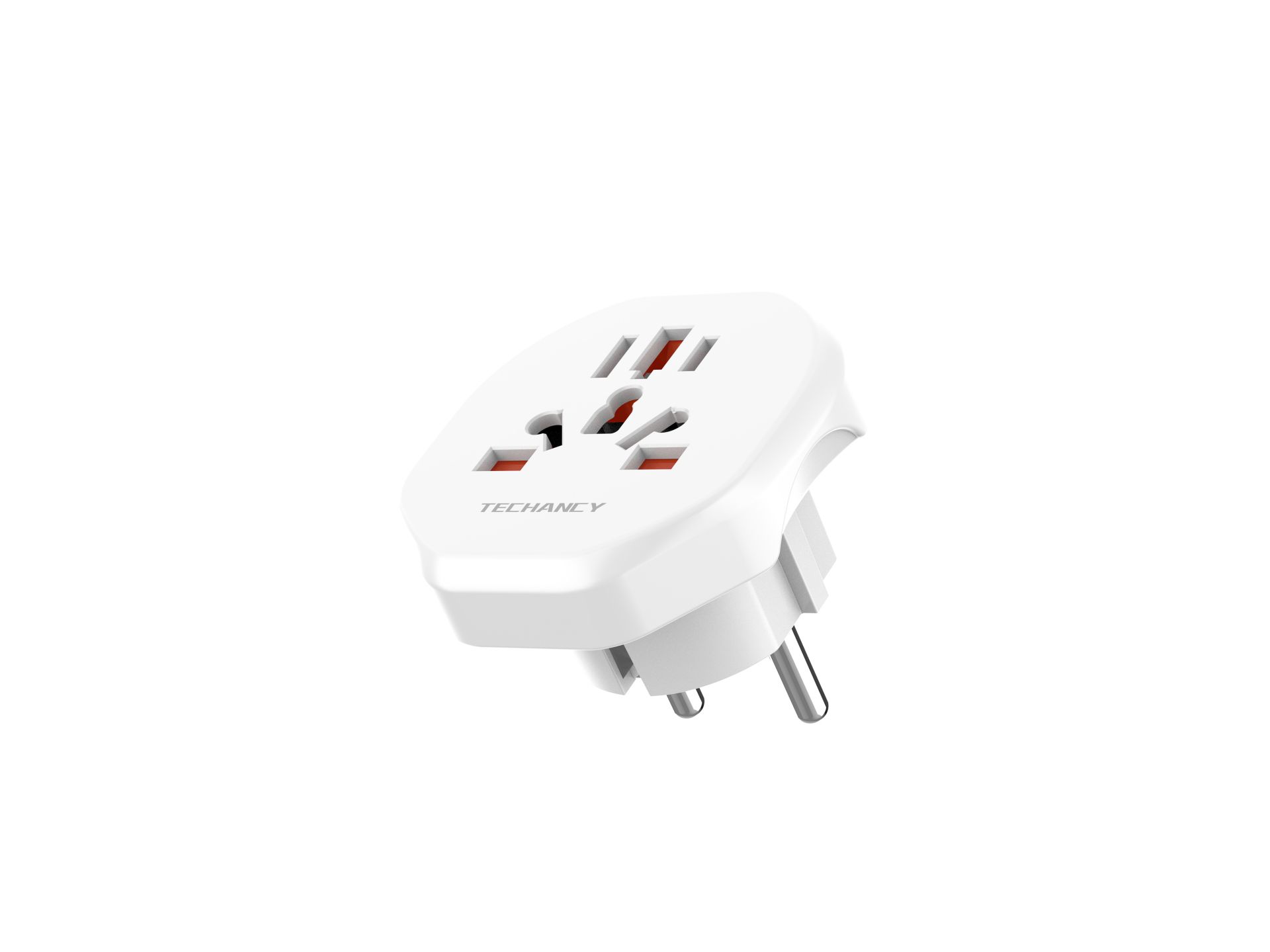Techancy Adaptador De Tomada De Mundo Para A Ue,Adaptador De Viagem Para Europa Techancy Adaptador De Tomada De Mundo Para A Ue,Adaptador De Viagem Para Europa