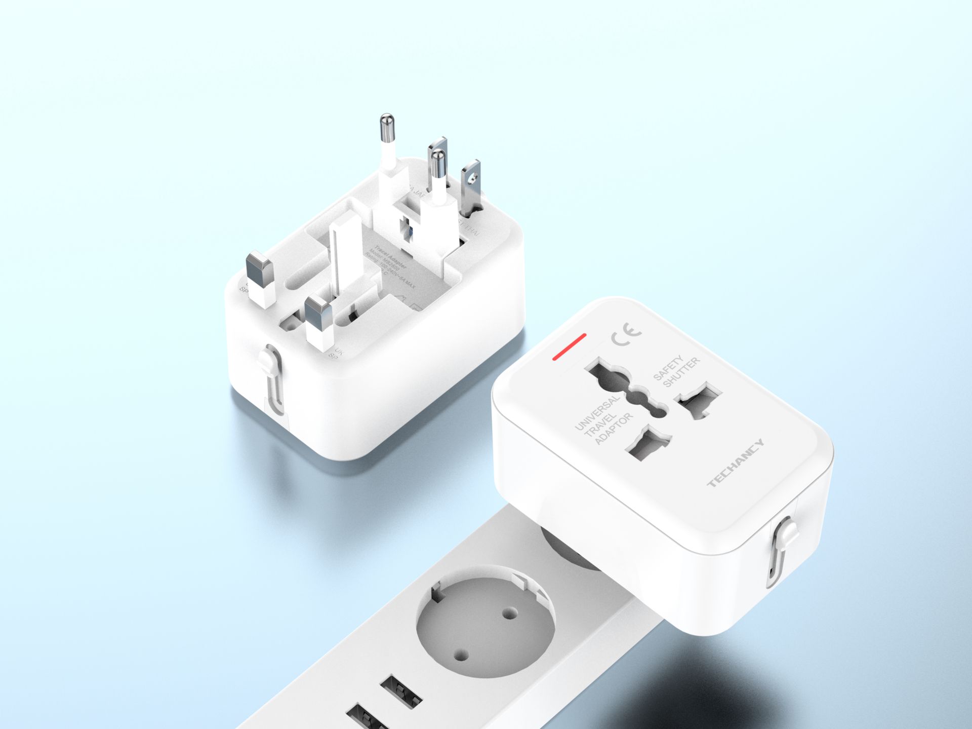 Techancy Travel Adapter, Universal Socket Adapter, Travel Socket For Over 200 Countries, Adapter, Co Techancy Travel Adapter, Universal Socket Adapter, Travel Socket For Over 200 Countries, Adapter, Co