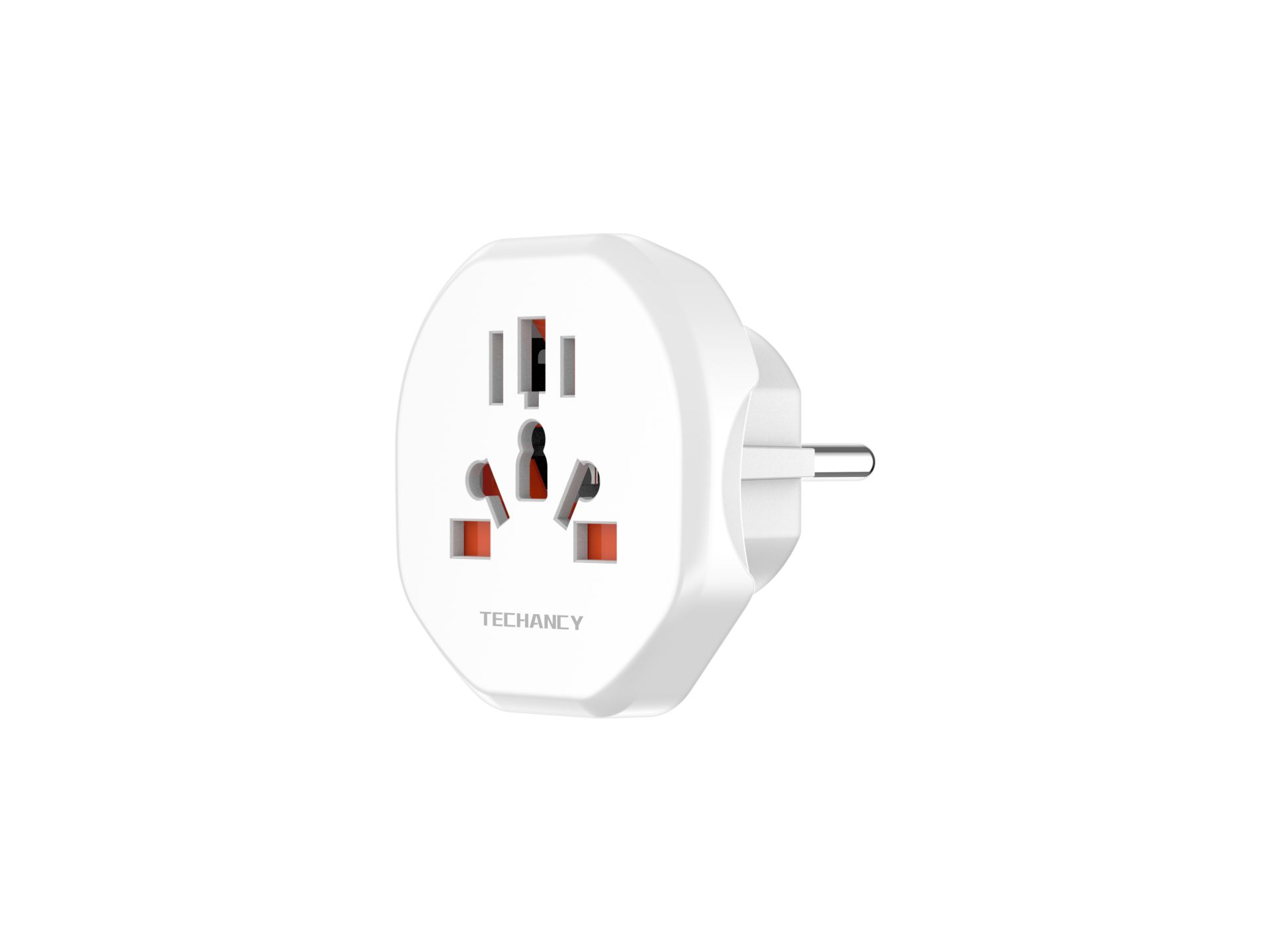 Techancy Adaptador De Tomada De Mundo Para A Ue,Adaptador De Viagem Para Europa Techancy Adaptador De Tomada De Mundo Para A Ue,Adaptador De Viagem Para Europa