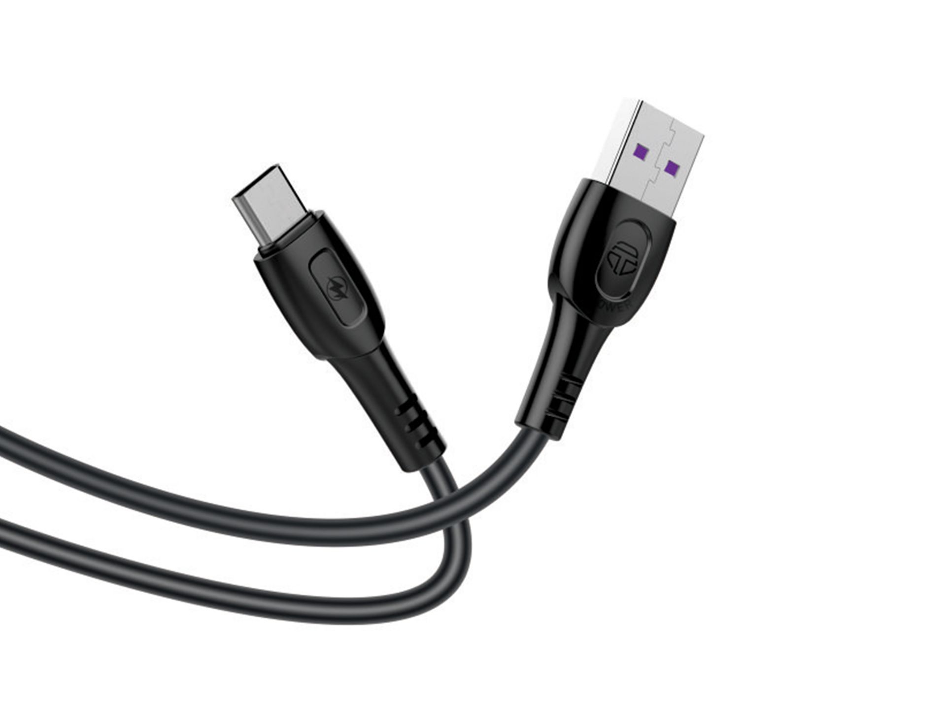 Techancy Data Cable Generation 6A Type-C 1M Black TB1729 Techancy Data Cable Generation 6A Type-C 1M Black TB1729