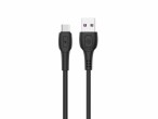 Cavo dati Techancy Generazione 6A Tipo-C 1M Nero TB1729