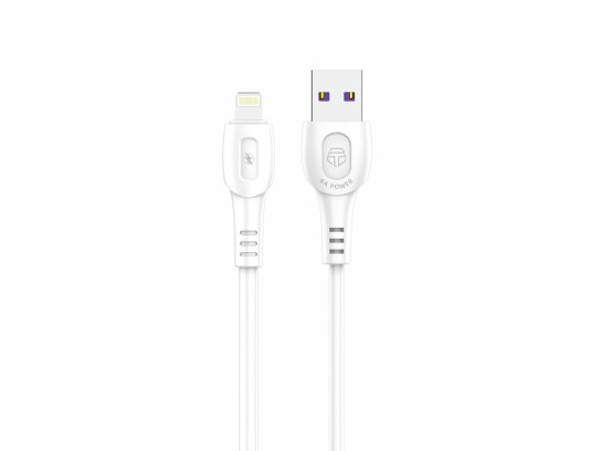 Techancy Data Cable Generation 6A Lightning 1M White TB1762