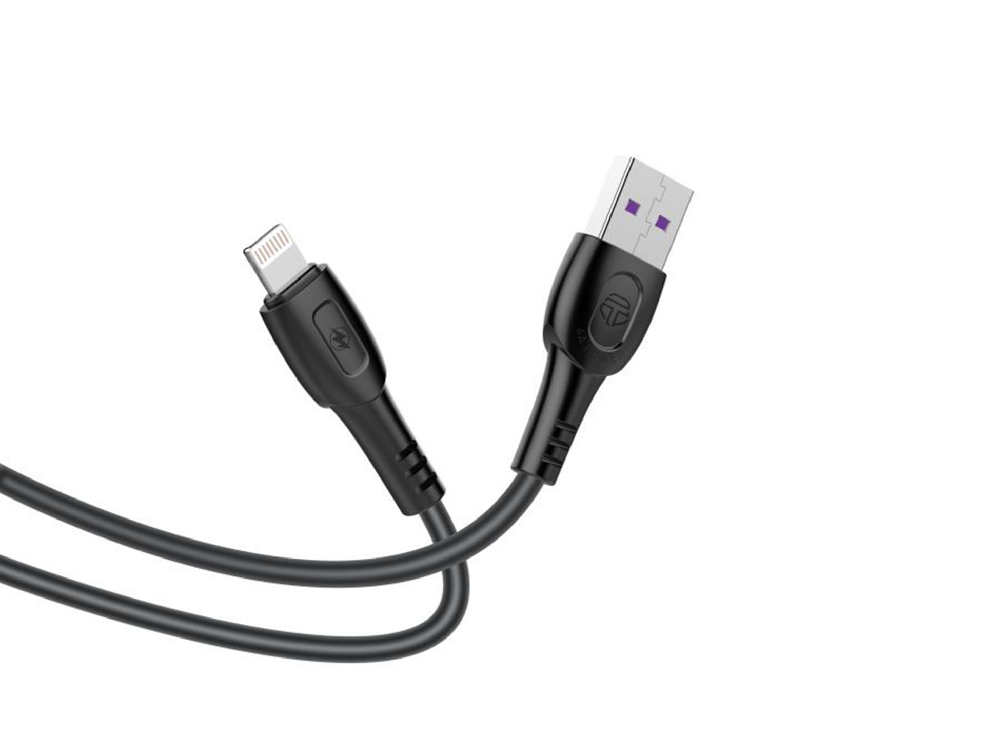 Cable de datos Techancy Generación 6A Lightning 1M Negro TB1762 Cable de datos Techancy Generación 6A Lightning 1M Negro TB1762
